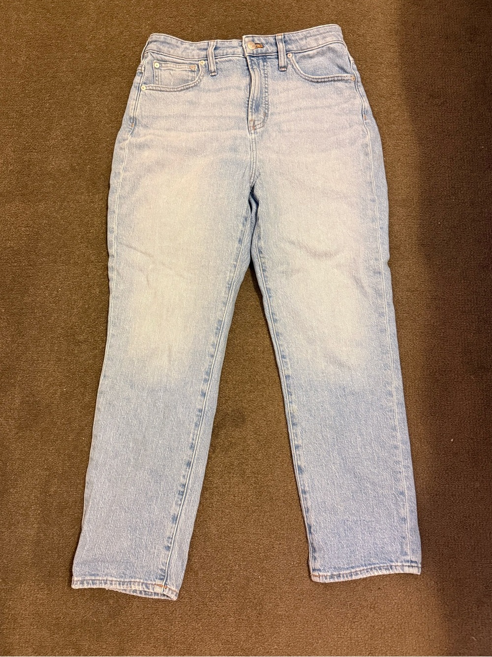 Madewell Light Wash "Curvy Perfect Vintage Jean"